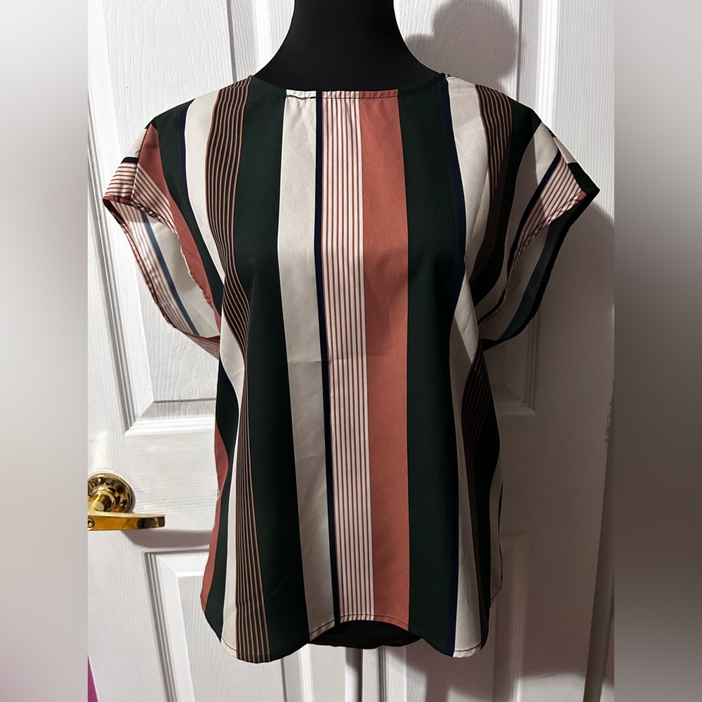 SHEIN Multicolor Striped Blouse
